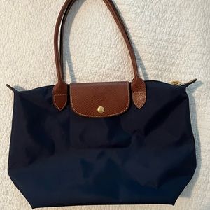 Longchamp Navy Le Pliage bag